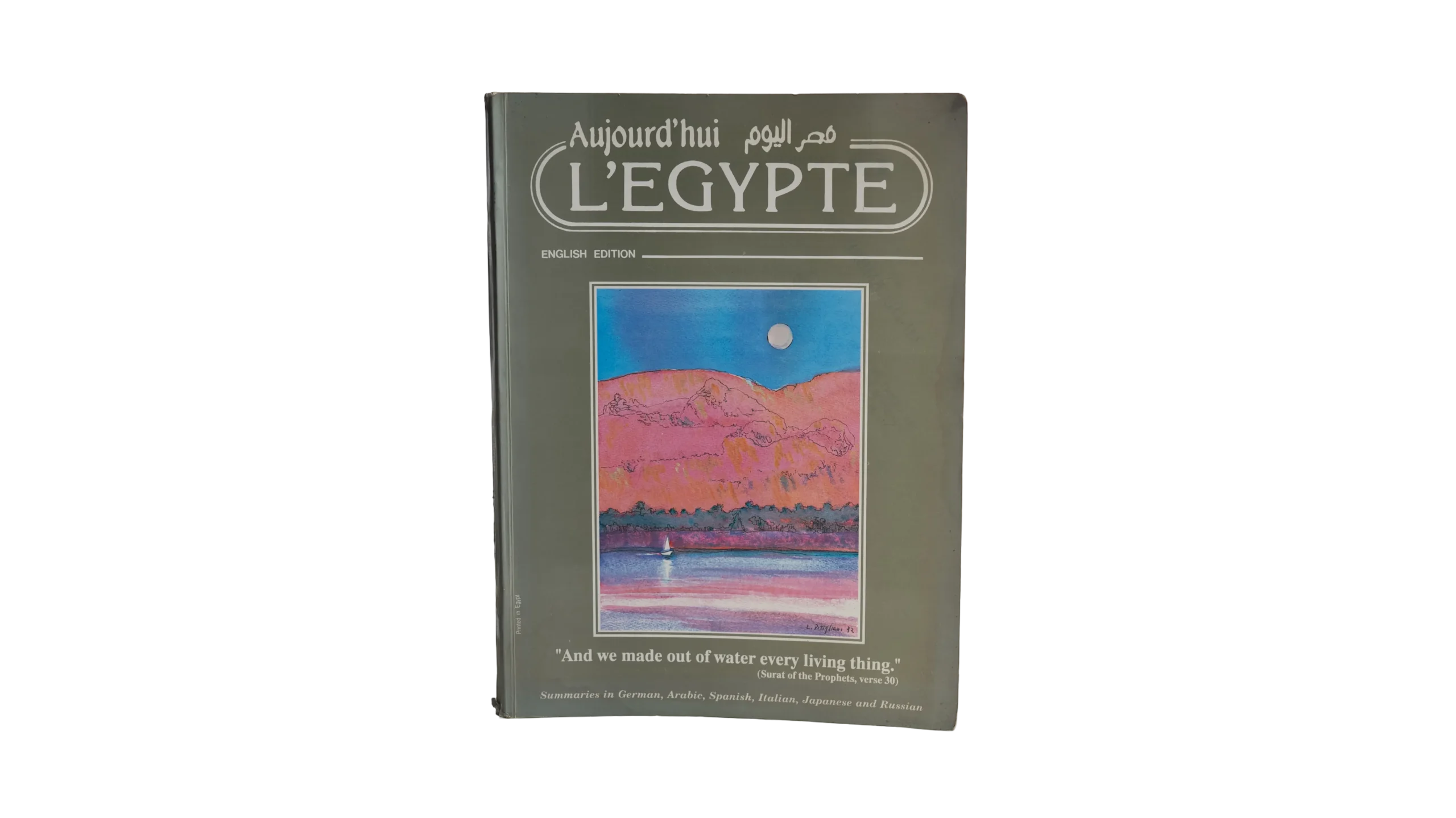 DSC03448 L'EGYPTE English Edition Book - Image 1