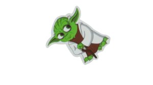 Yoda Sticker - Image 3