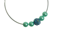 Green Stones Earrings - Image 2