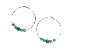 Green Stones Earrings - Image 4