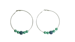 Green Stones Earrings - Image 5
