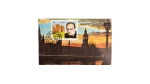 Sharjah Postcard - Churchill Stamp 1972