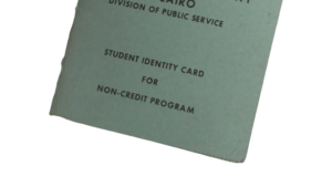 1982 AUC Student Identity Card - Image 3