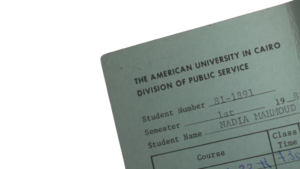1982 AUC Student Identity Card - Image 4