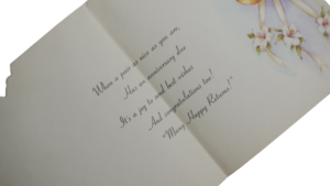 Sister's Anniversary Greetings Card - Image 3