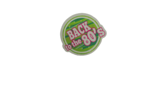 Back to 80’s Sticker - Image 2