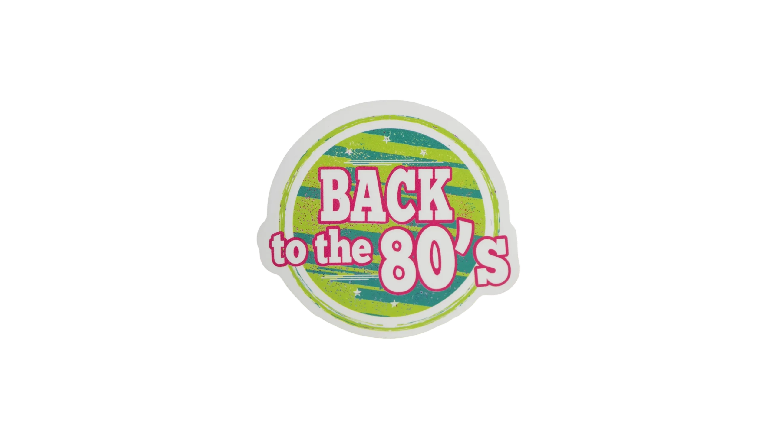 DSC02728 Back to 80’s Sticker - Image 1