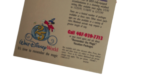 Walt Disney World 25th Anniversary: Guest Of Honor Invitation - Image 6