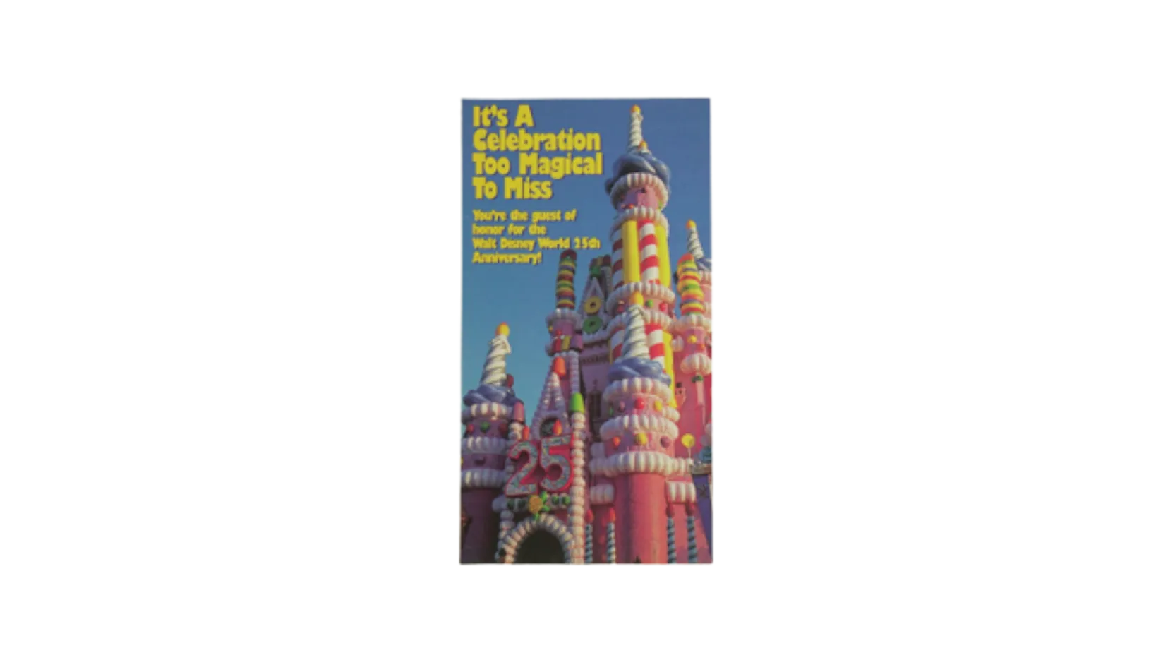 Star Trek IV (10) Walt Disney World 25th Anniversary: Guest Of Honor Invitation - Image 1