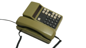 Olive Green Push Buttons Telephone - Image 7