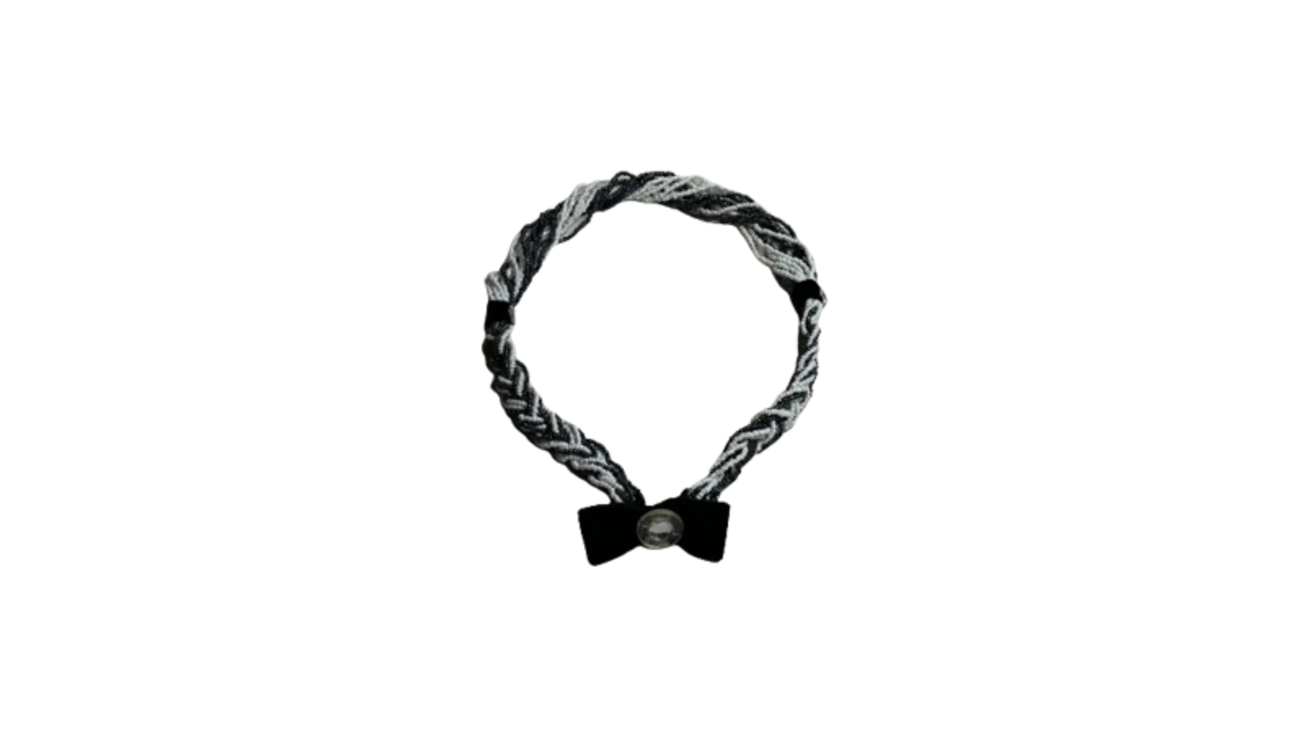 fsf3252520 Domino Bow Necklace - Image 1