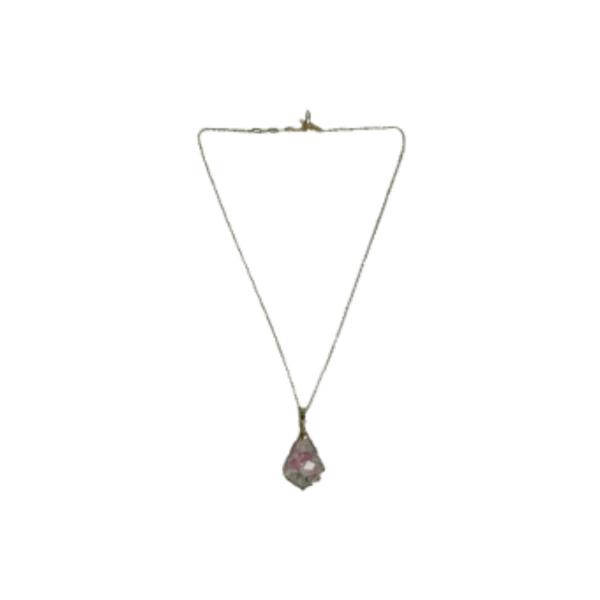 Real Dried Daisy Woman Necklace