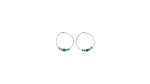 Green Stones Earrings