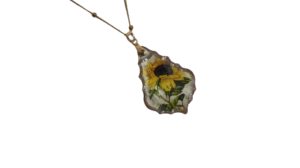 Sunflower Asfour Crystal Necklace - Image 2