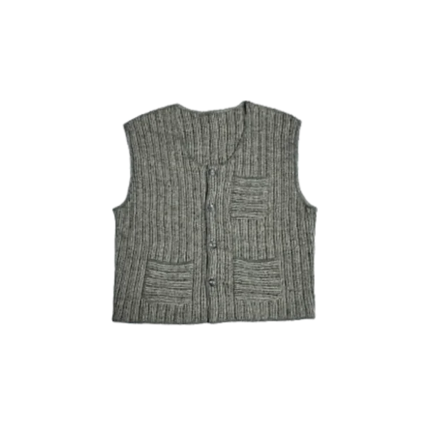 Knit Wool Vest