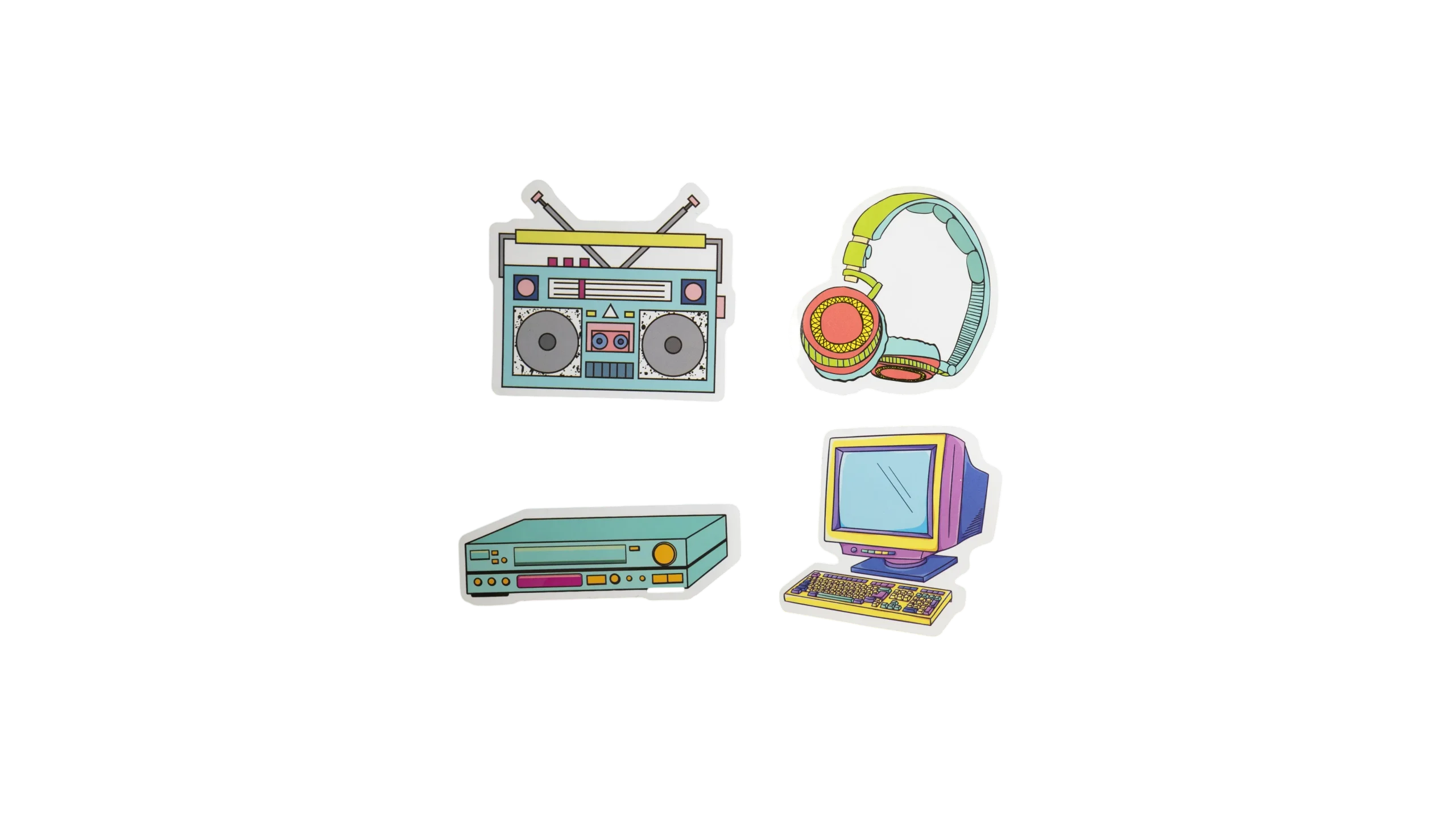 DSC02747 90’s Kids Stickers Pack - Image 1
