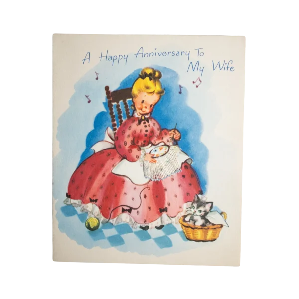 Happy Anniversary To My Wife Card