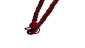 Dark Red Necklace - Image 4