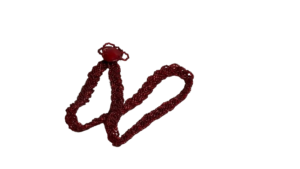 Dark Red Necklace - Image 6