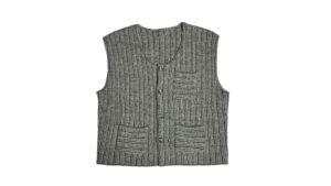 Knit Wool Vest - Image 7