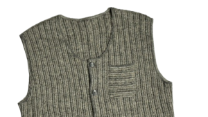 Knit Wool Vest - Image 2