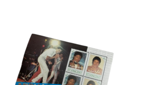 1985 Michael Jackson Souvenir Sheet - Image 2