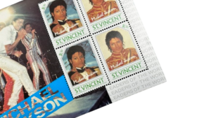1985 Michael Jackson Souvenir Sheet - Image 4
