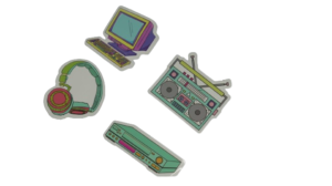 90’s Kids Stickers Pack - Image 2