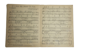 If I Give My Heart To You Music Sheet 1954 - Image 4
