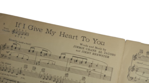 If I Give My Heart To You Music Sheet 1954 - Image 5