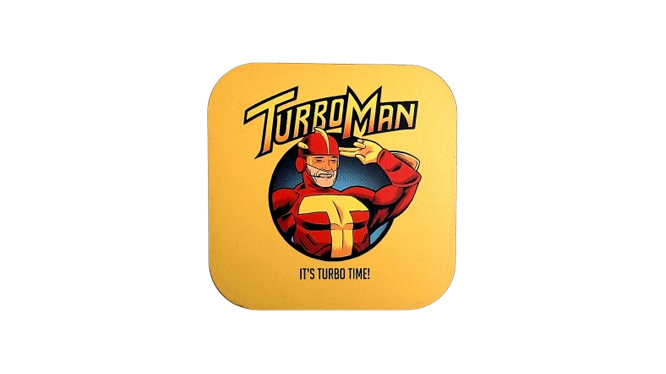 IMG_6698 Turbo Man Coaster - Image 1