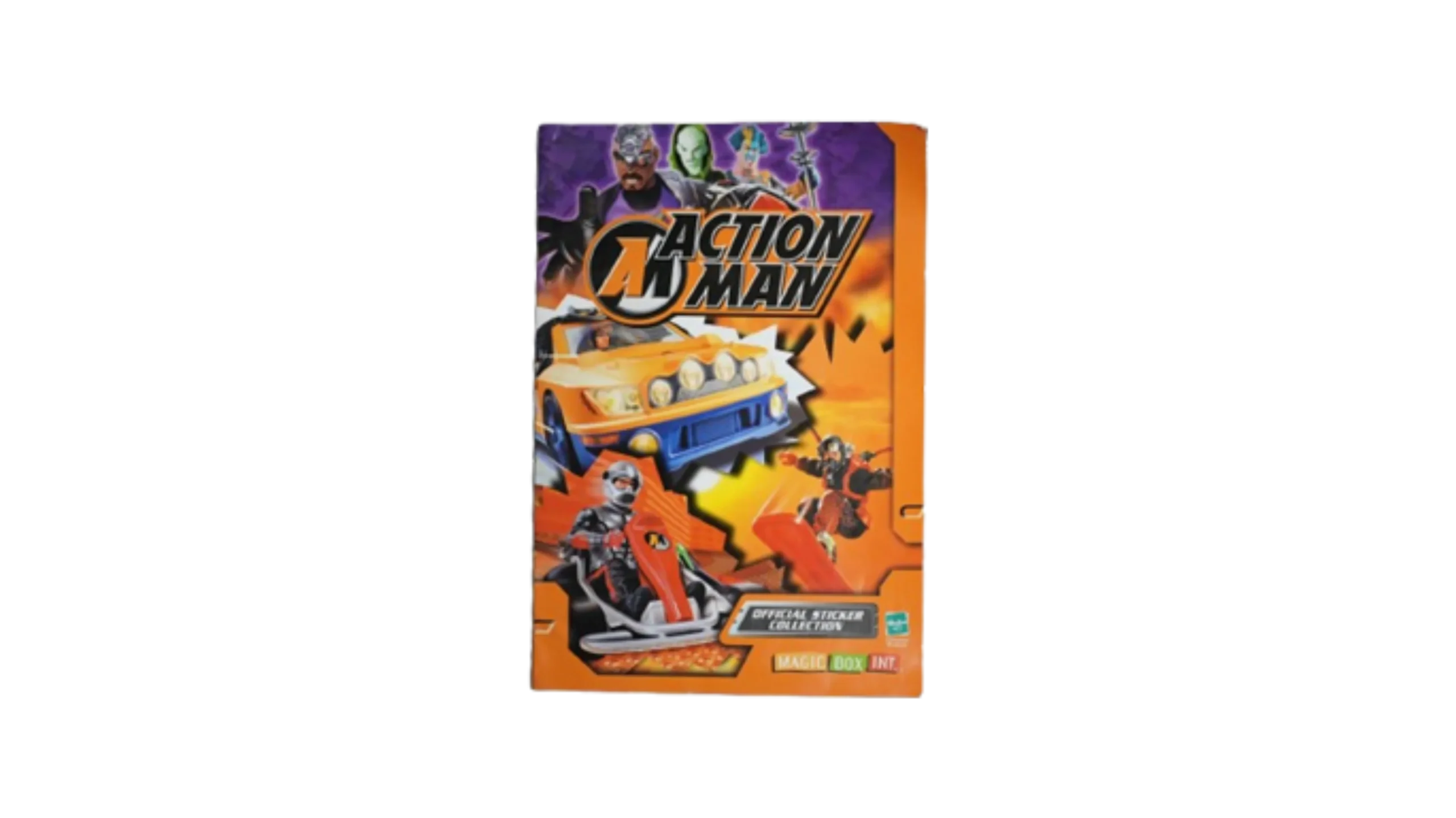 etdxge1 2002 Action Man - Hasbro Sticker Album - Image 1