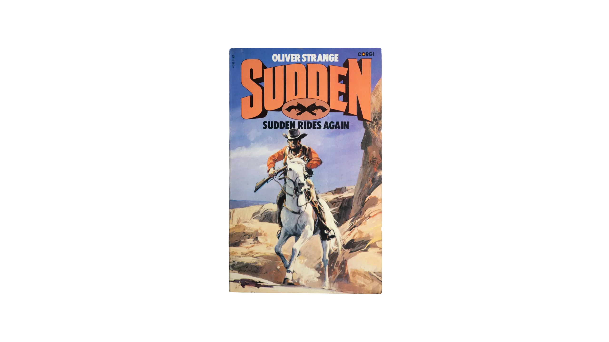 DSC03450 Sudden Rides Again – Oliver Strange Book - Image 1