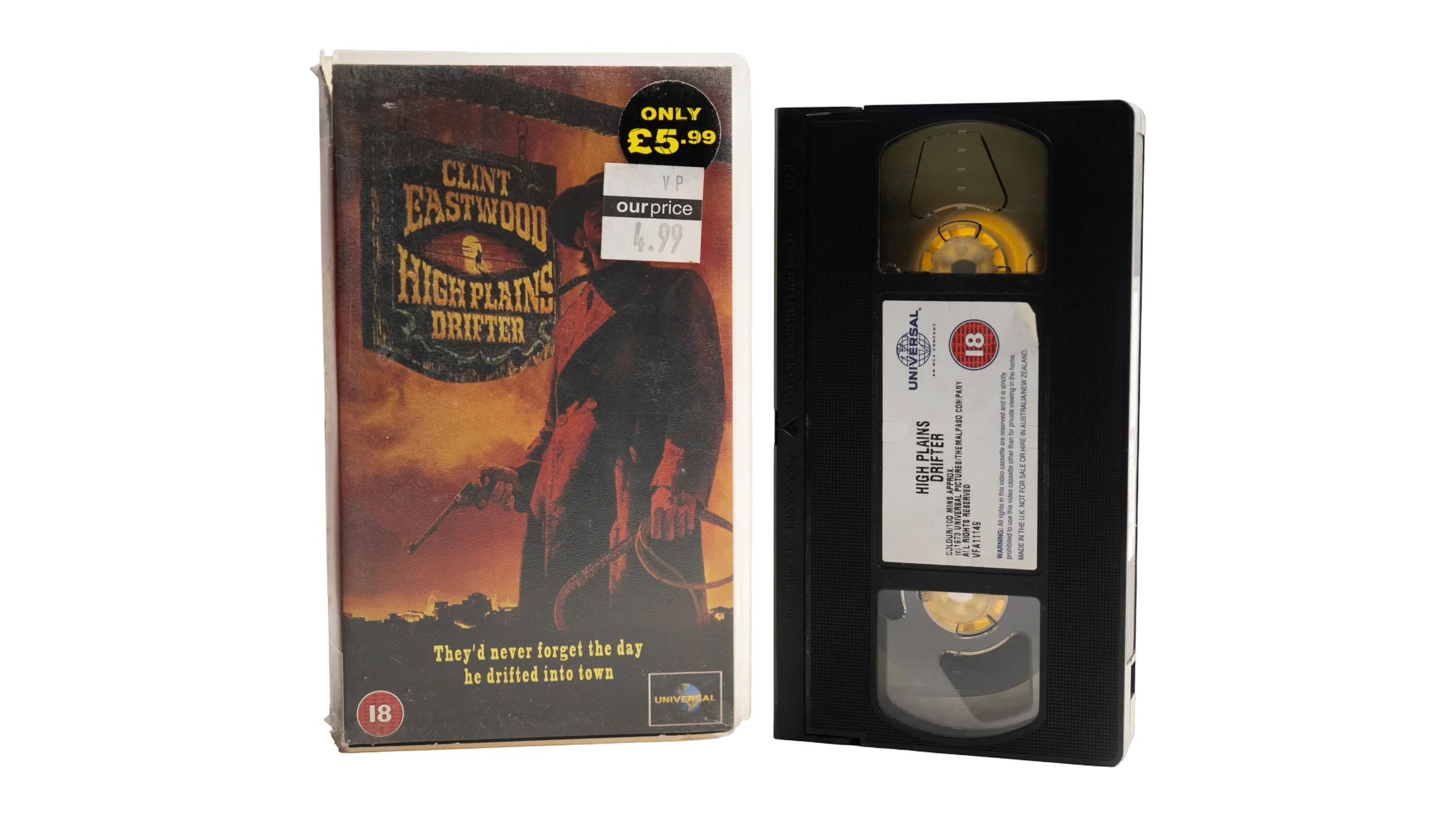 DSC02996 High Plains Drifter / 1973 - VHS - Image 1