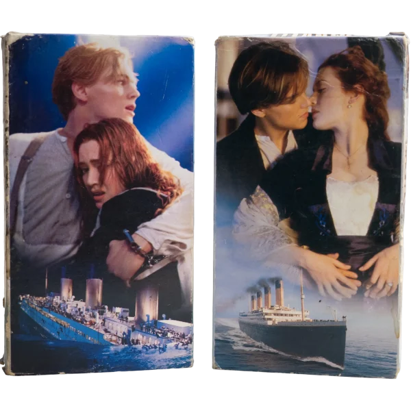 Titanic VHS 1998 2-Tape Set