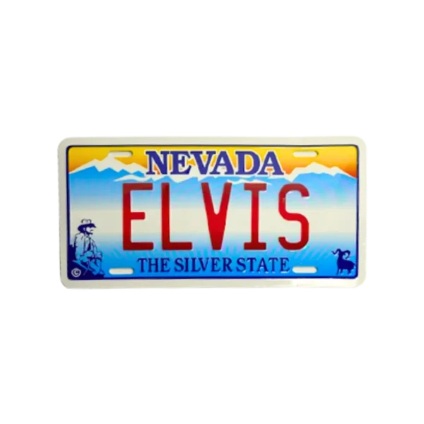 Nevada - Elvis License Plate