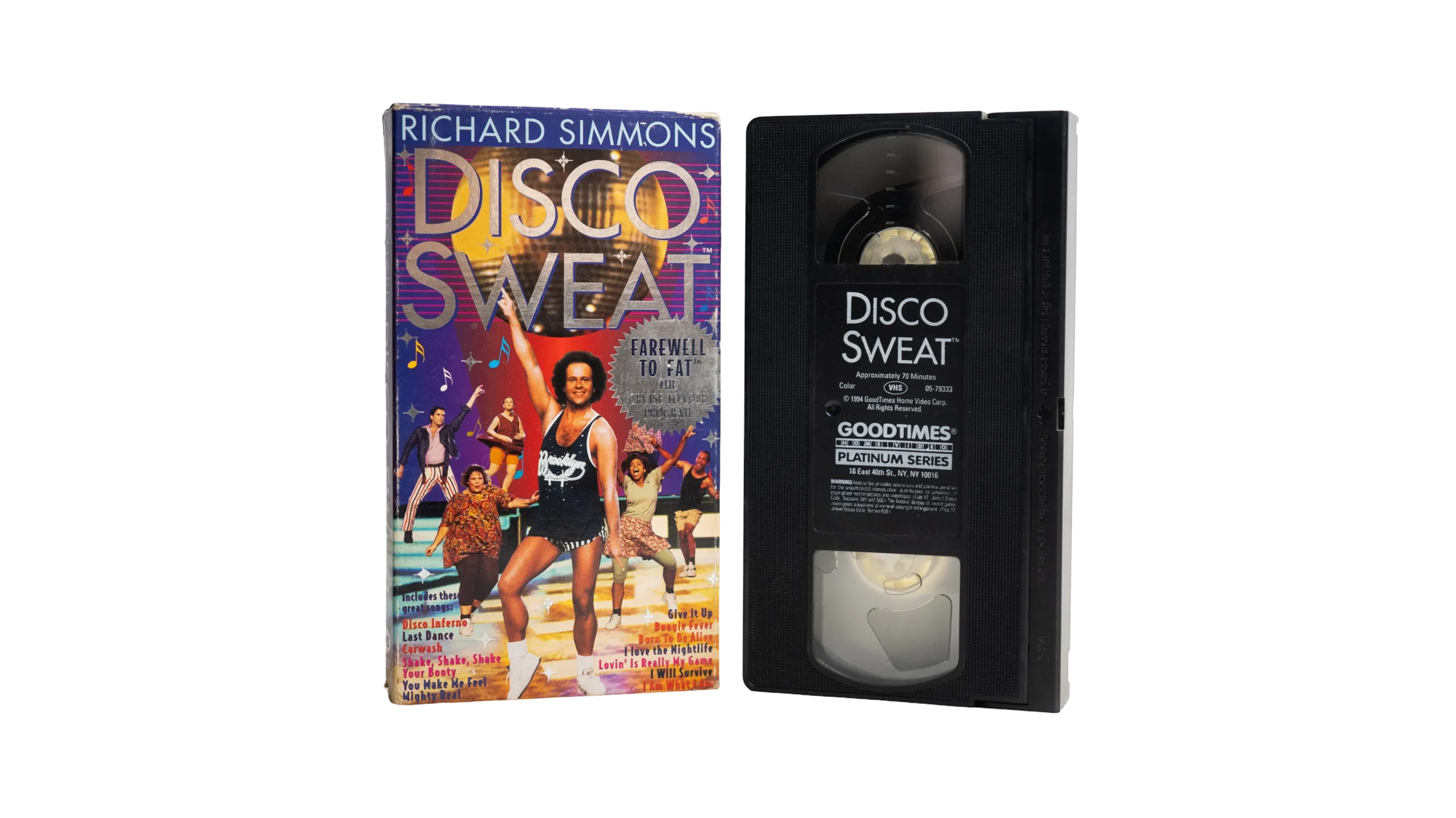 DSC03481 Disco Sweat Farewell to Fat - VHS 1994 - Image 1