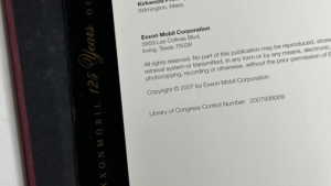 ExxonMobil - 125 Years Of History Book - Image 5