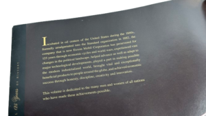 ExxonMobil - 125 Years Of History Book - Image 13