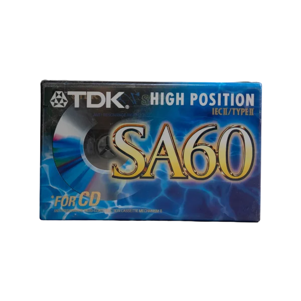 TDK SA 60 Compact Audio Cassette Tape
