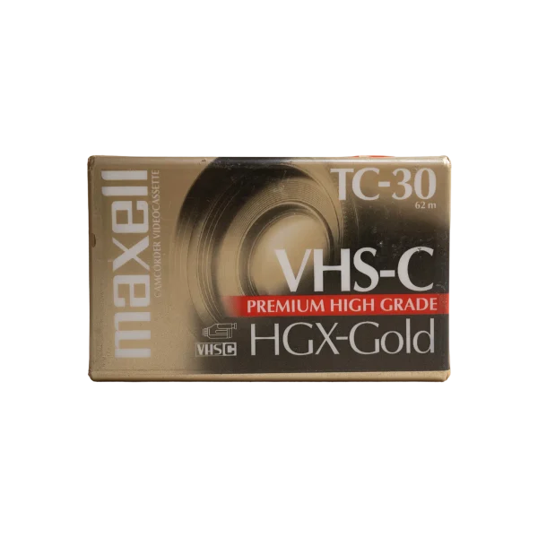 Maxell TC-30 VHS-C Videocassette