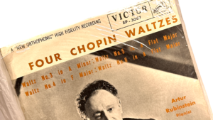 Arthur Rubinstein – Chopin Waltzes 7″ Vinyl - Image 3