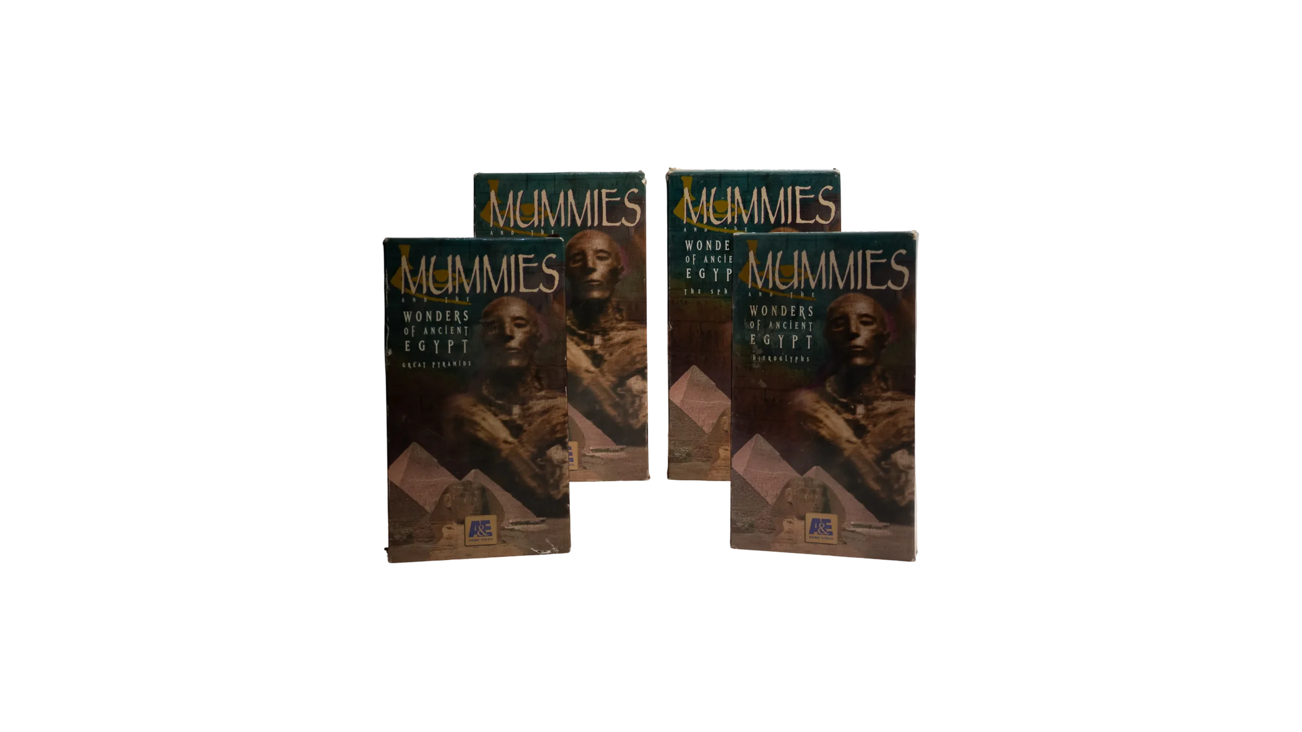 DSC03014 Mummies & The Wonders of Ancient Egypt VHS Tapes - Image 1