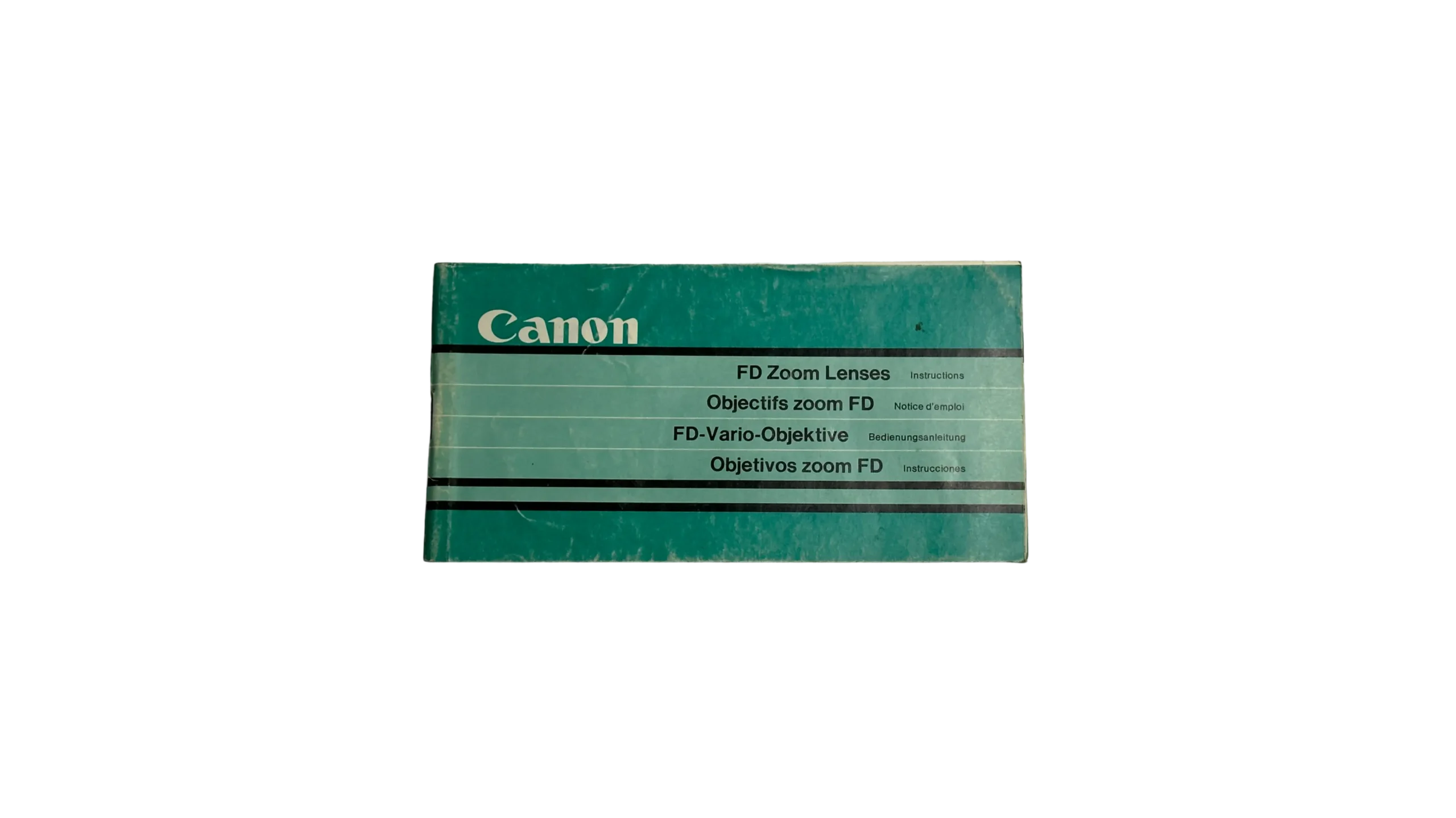 IMG_1200 Canon FD Zoom Lenses Manual Guide 1981 - Image 1
