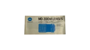 Minolta MD Zoom Lenses Manual Guide 1985