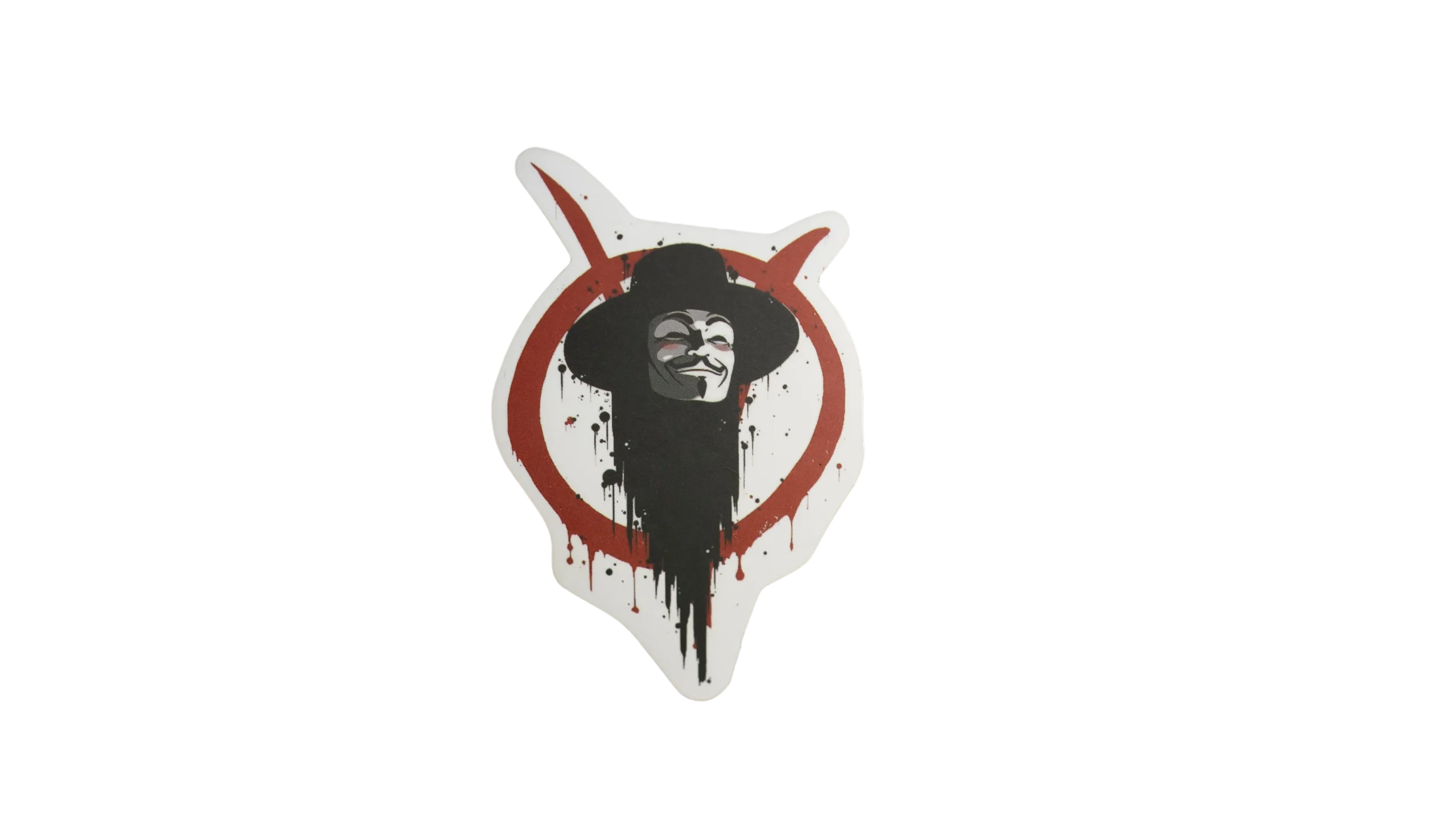 DSC02740 V for Vendetta Sticker - Image 1