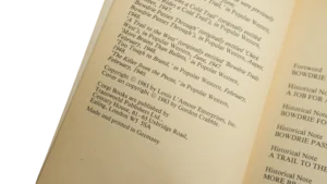 Bowdrie – Louis L’Amour Book - Image 7