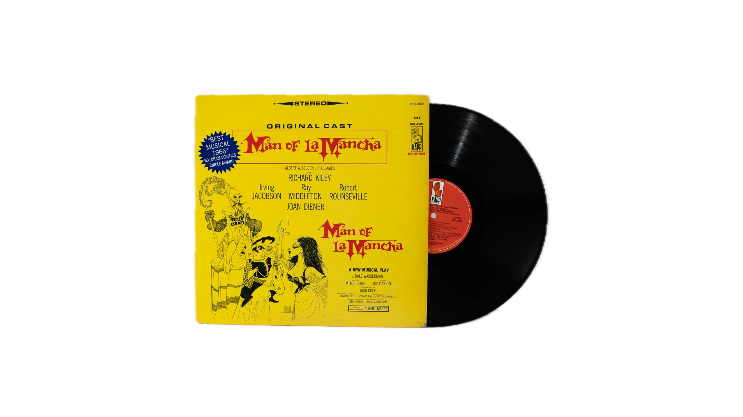 DSC06540-1 Background Removed Man of La Mancha 1966 Vinyl - Image 1