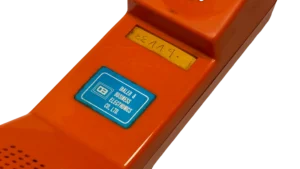 Orange Rotary Telephone - Image 8