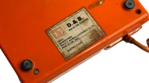 Orange Rotary Telephone - Image 12